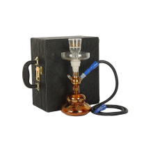 High quality portable  Mini shisha water smoking pipe Contracted style shisha  Glass hookah